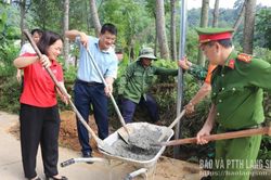 Khởi công công trình 'Thắp sáng đường biên - Đường cờ Tổ quốc' tại xã Đồng Đăng
