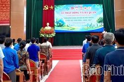 Xã Vĩnh Tường phát động ra quân hưởng ứng Ngày Môi trường thế giới