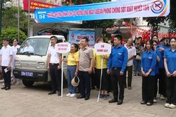 Phường Khương Đ&igrave;nh hưởng ứng ng&agrave;y ASEAN ph&ograve;ng, chống sốt xuất huyết