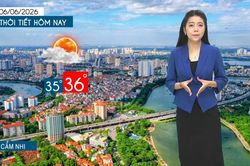 Dự báo thời tiết tối | 06/06/2026