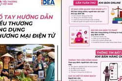 Ra mắt Sổ tay hướng dẫn tiểu thương ứng dụng thương mại điện tử 2026