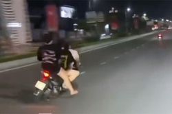 Xử phạt 3 thiếu nữ đánh võng, lạng lách trên đường phố Hưng Yên