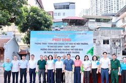 Phường Thanh Xuân phát động phong trào chung tay bảo vệ môi trường