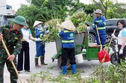 Xã Ứng Hòa ra quân hưởng ứng Ngày Môi trường thế giới