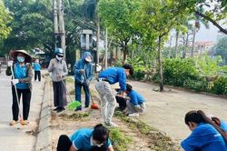 Phường Tây Tựu ra quân hưởng ứng phong trào 'Toàn dân chung tay bảo vệ môi trường'