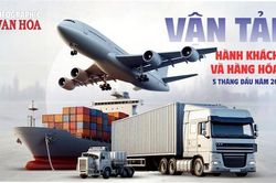 Vận tải Việt Nam 5 th&aacute;ng đầu năm 2026: H&agrave;nh kh&aacute;ch tăng 19%, h&agrave;ng h&oacute;a tăng 13,9%