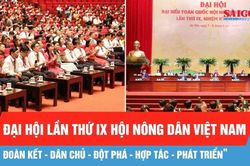 600 đại biểu dự Đại hội lần thứ IX Hội Nông dân Việt Nam