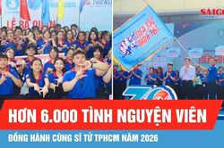 Hơn 6.000 tình nguyện viên đồng hành cùng sĩ tử TPHCM năm 2026