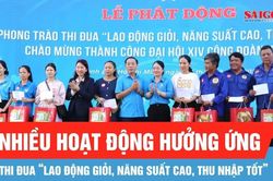 TPHCM: Nhiều hoạt động hưởng ứng thi đua 'Lao động giỏi, năng suất cao, thu nhập tốt'