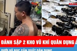 Triệt xóa 2 kho sản xuất vũ khí quân dụng núp bóng xưởng sản xuất dân dụng