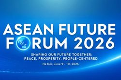 Diễn đàn Tương lai ASEAN 2026: 'Cùng định hình tương lai chung: Hòa bình, thịnh vượng, lấy người dân làm trung tâm'
