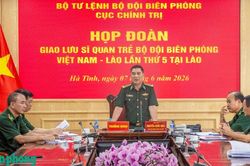 Gặp mặt, giao nhiệm vụ cho Đoàn sĩ quan trẻ Bộ đội Biên phòng tham gia Chương trình Giao lưu sĩ quan trẻ Bộ đội Biên phòng Việt Nam - Lào lần thứ 5