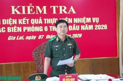 Bộ đội Bi&ecirc;n ph&ograve;ng tỉnh Gia Lai quyết t&acirc;m x&acirc;y dựng đơn vị vững mạnh to&agrave;n diện