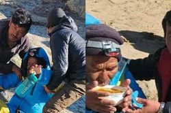 Đang làm đám tang, gia đình nhận tin bố còn sống sau 6 ngày mất tích ở Everest