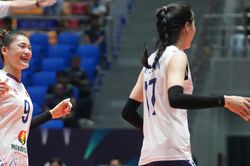 Tuyển bóng chuyền nữ Việt Nam thắng Hong Kong 3-0 ở giải châu Á
