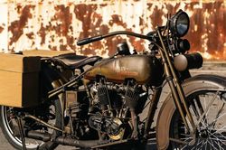 Harley-Davidson cổ gần 100 năm tuổi được độ động cơ điện độc nhất