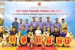 VKSND tỉnh Phú Thọ tổ chức Hội thao ngành KSND tỉnh lần thứ Nhất