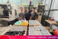 Công an Hà Tĩnh triệt xóa 2 cơ sở sản xuất vũ khí quân dụng trái phép quy mô lớn