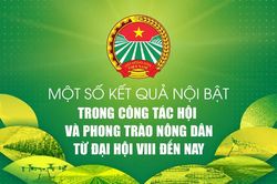 Một số kết quả nổi bật trong công tác hội và phong trào nông dân từ Đại hội VIII đến nay