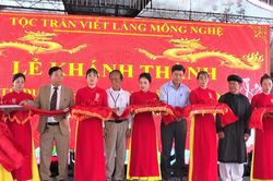 Khánh thành nhà thờ tộc Trần Viết ở xã Xuân Phú