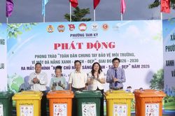 Tam Kỳ ra mắt mô hình 'Ngày Chủ nhật sáng - xanh - sạch - đẹp'