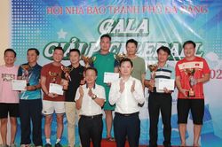 Bế mạc, trao giải Pickleball báo chí Đà Nẵng mở rộng năm 2026