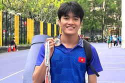 Lương Đức Phước giành huy chương đồng Giải điền kinh Đài Bắc Trung Hoa mở rộng 2026