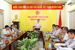 Tiếp tục tăng cường sự lãnh đạo của Đảng trong tiếp công dân, giải quyết khiếu nại, tố cáo, kiến nghị, phản ánh