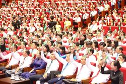 Khai mạc phiên thứ nhất Đại hội đại biểu toàn quốc Hội Nông dân Việt Nam lần thứ IX