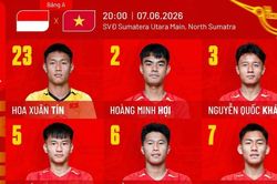 Trực tiếp U19 Việt Nam 0-1 U19 Indonesia (Hiệp 1): Bàn thua bất ngờ