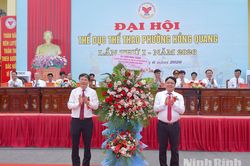 Khai mạc Đại hội Thể dục thể thao các phường Hồng Quang, Đông A và xã Chất Bình lần thứ I, năm 2026