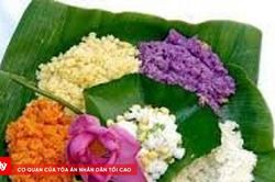 Xôi ngũ sắc - Tinh hoa ẩm thực và nét đẹp văn hóa của đồng bào Thái Tây Bắc