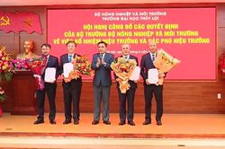 Đại học Thủy lợi kiện toàn ban giám hiệu nhiệm kỳ mới