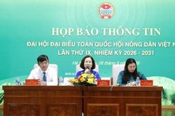Hôm nay (7/6) diễn ra Đại hội Hội Nông dân Việt Nam