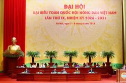 600 đại biểu dự Đại hội lần thứ IX Hội Nông dân Việt Nam