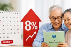 Nghỉ hưu từ tháng 7, có được tăng lương hưu 8%?