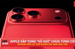 Camera iPhone sắp giống máy ảnh chuyên nghiệp?