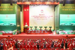 Khai mạc phiên thứ nhất Đại hội đại biểu toàn quốc Hội Nông dân Việt Nam lần thứ IX