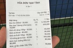 Thực hư hóa đơn chơi pickleball gần 7 triệu đồng, uống 290 lon bia trong 1 phút
