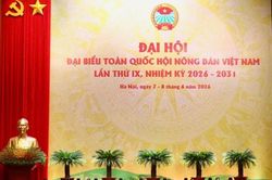 600 đại biểu dự Đại hội lần thứ IX Hội Nông dân Việt Nam