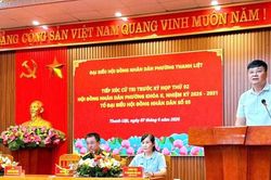 Thanh Liệt: Nhiều ý kiến dân sinh tại hội nghị tiếp xúc cử tri trước kỳ họp thứ 2 HĐND phường