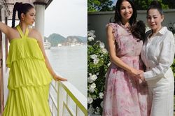 Hoa hậu quê Hải Phòng rời showbiz, theo chồng doanh nhân kín tiếng sang Mỹ định cư giờ ra sao?