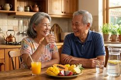 Chuyên gia khuyến nghị 4 nguyên tắc chăm sóc dinh dưỡng cho người cao tuổi mùa nắng nóng