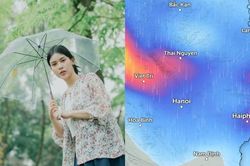Gió Đông Bắc về giúp thời tiết Hà Nội trở nên mát mẻ trong tuần này
