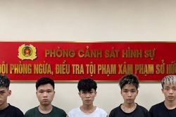 'Truy nóng' 5 đối tượng chặn đường, cướp xe máy của 2 thanh niên