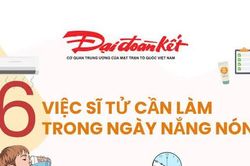 Giữ sức khỏe trong những ngày thi nắng nóng