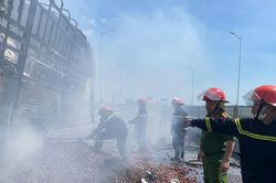 Hà Tĩnh: Kịp thời khống chế vụ cháy xe tải trên cao tốc