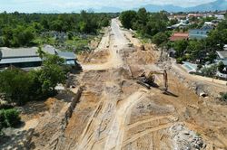 Dự án đường nghìn tỉ đi sân bay chậm tiến độ, chủ đầu tư chấm dứt hợp đồng với nhà thầu