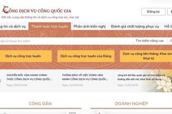 Quản lý, vận hành, khai thác Cổng Dịch vụ công quốc gia