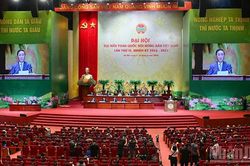 Khai mạc trọng thể Đại hội đại biểu toàn quốc Hội Nông dân Việt Nam lần thứ IX